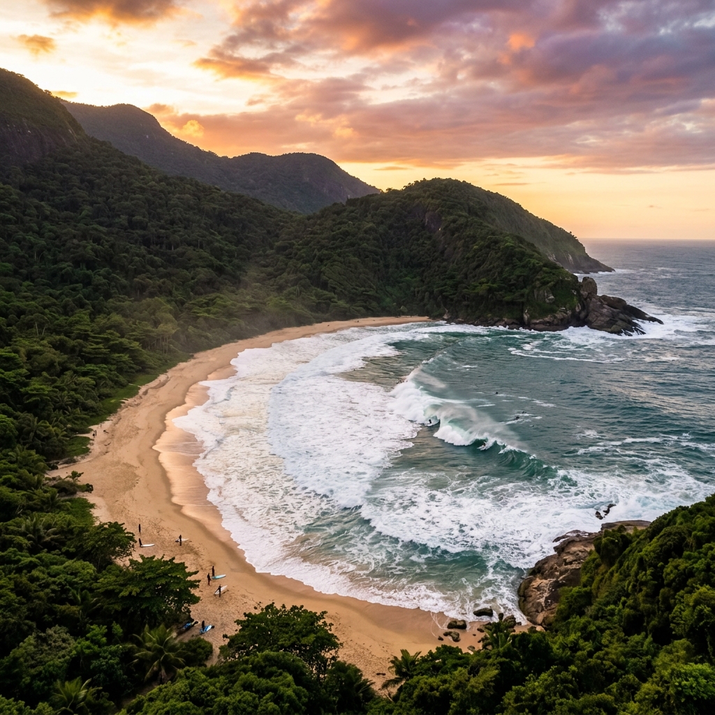 Prainha: O Santuário do Surf Protegido pela Mata Atlântica